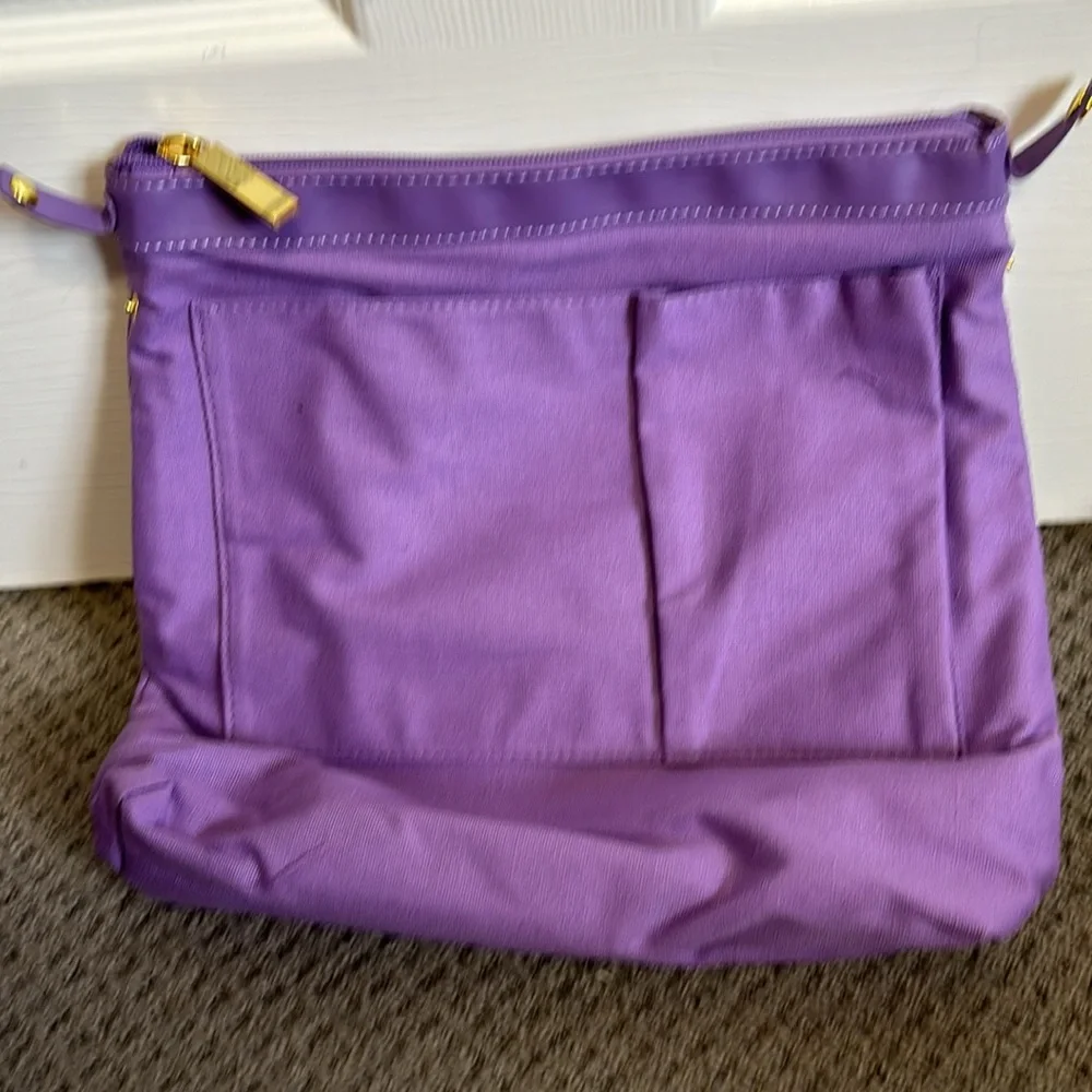 JOY & IMAN || purple tote bag - Picture 7 of 8